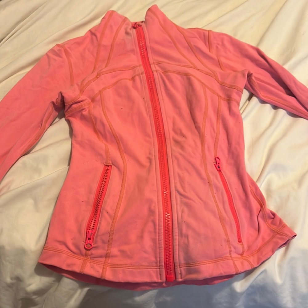 Pink lululemon align jacket